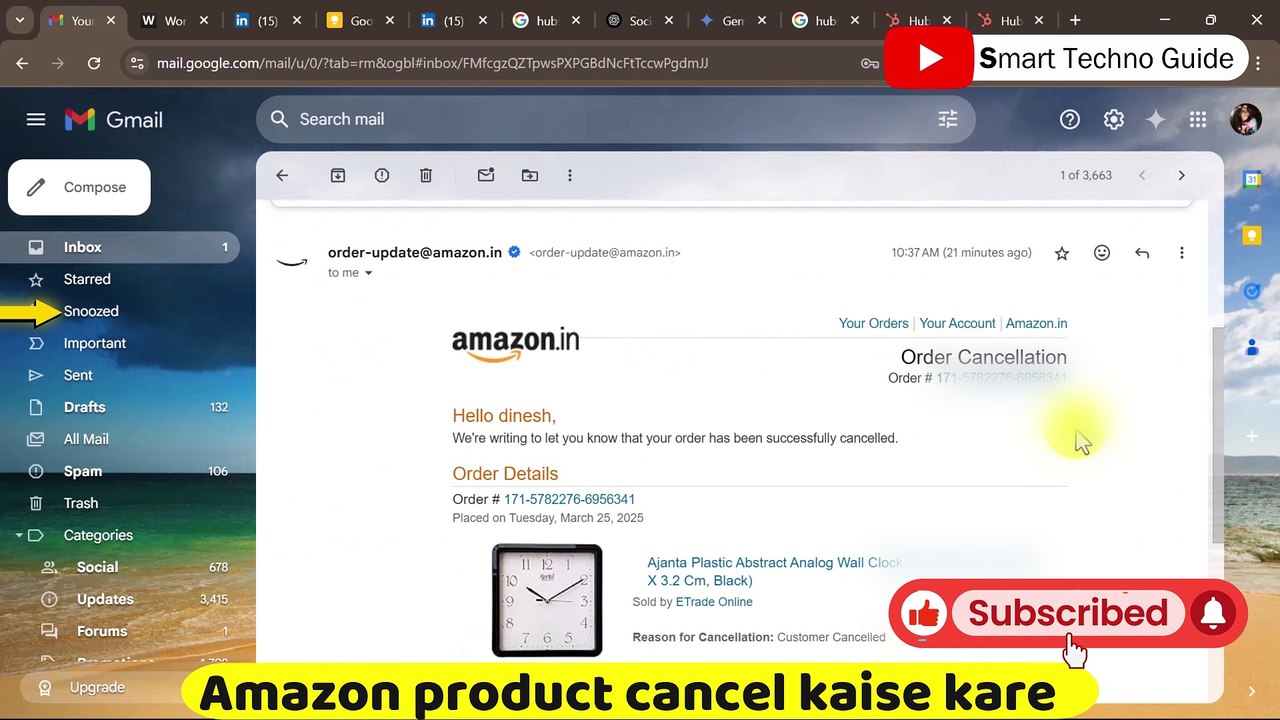 Amazon se order kaise cancel karen | Amazon product cancel kaise kare | How to cancel order amazon