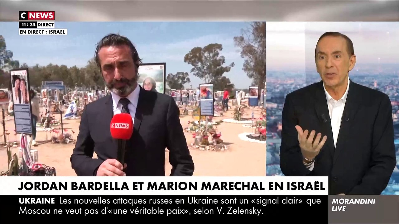 Israël: Depuis les lieux du massacre du festival Nova, le journaliste de CNews Olivier Benkemoun évoque son émotion dans « Morandini Live »