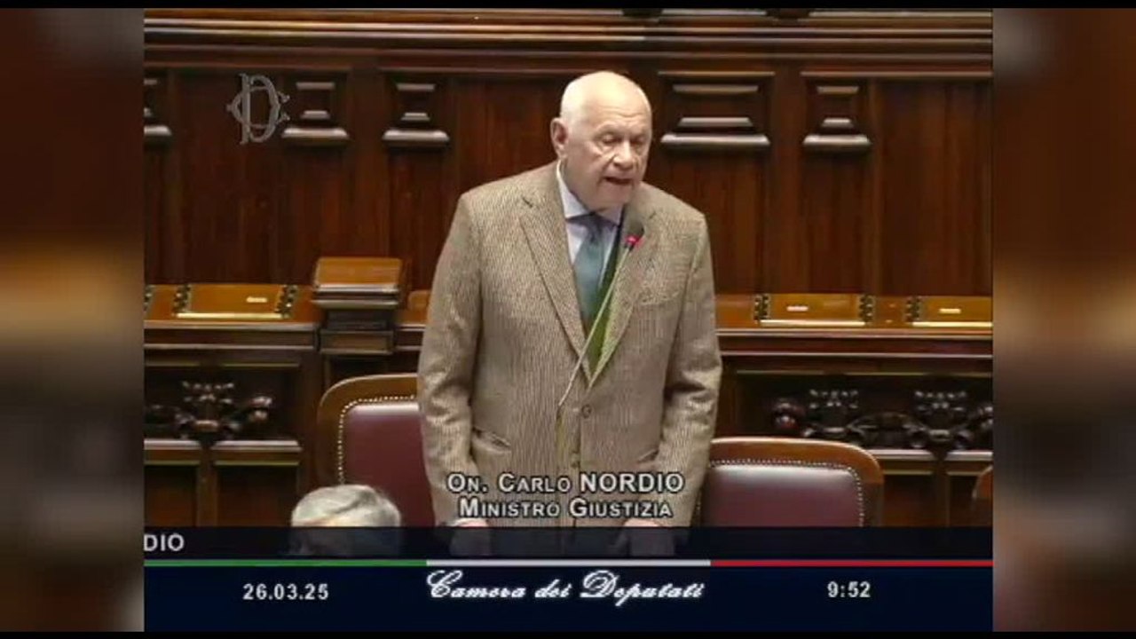 Giustizia, Nordio: riforma va avanti, non vacilliamo davanti attacchi