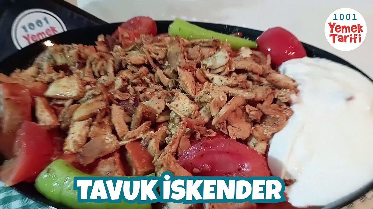 ✅TAVUK İSKENDER TARİFİ👌😍