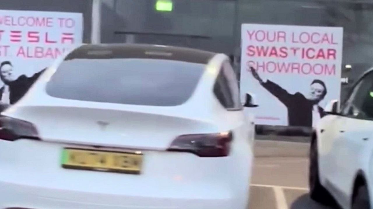 Protest gegen Elon Musk richtet sich gegen Tesla-Händler