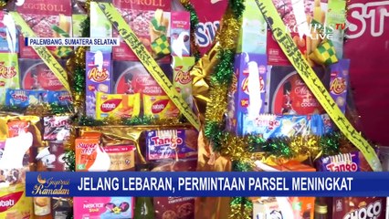 Laris Manis! Permintaan Parsel di Palembang Meningkat Jelang Lebaran