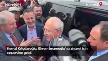 Kemal Kılıçdaroğlu, Ekrem İmamoğlu'nu ziyaret için cezaevine geldi