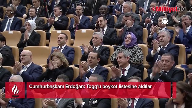Cumhurbaşkanı Erdoğan: Togg'u boykot listesine aldılar