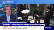 Guerre en Ukraine: Emmanuel Macron reçoit Volodymyr Zelensky à Paris avant un sommet européen demain