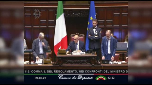 La Camera respinge la mozione di sfiducia a Nordio: 215 no