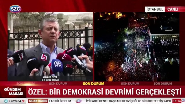 Özgür Özel'den Erdoğan'a 'mezar' yanıtı