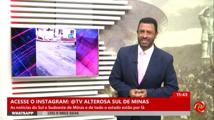 Câmeras registram atropelamento de cachorro em Conceição do Rio Verde