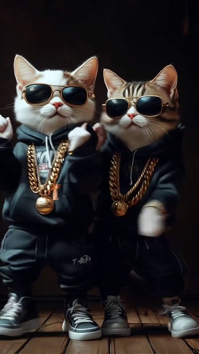 Cats dancing song