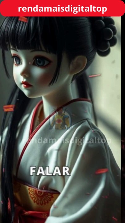 A Assustadora História da Boneca de Okiku – Ela Está Viva 👀😱 #Mistério #HistóriaReal #Curiosidades     #shorts