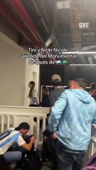 Las cámaras de Gente captaron a las artistas saliendo juntas y de la mano