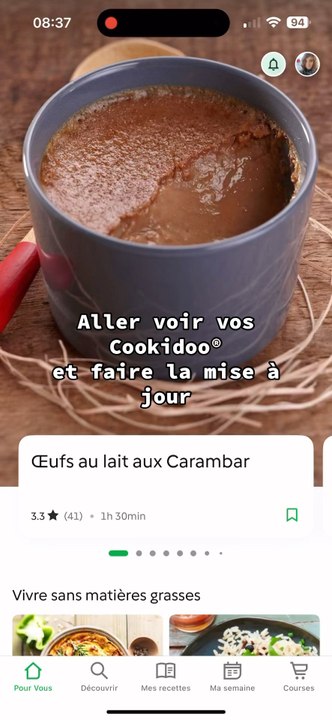 Découvrez ma nouvelle vidéo sur Cookidoo® ! Plongez dans un monde culinaire innovant et assurez-vous de mettre à jour l’application sur le Play Store ou l’Apple Store pour vivre cette expérience au maximum. 📲🍽️