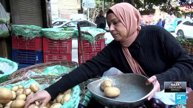 ONG reparten ayuda humanitaria para palestinos desplazados en Egipto