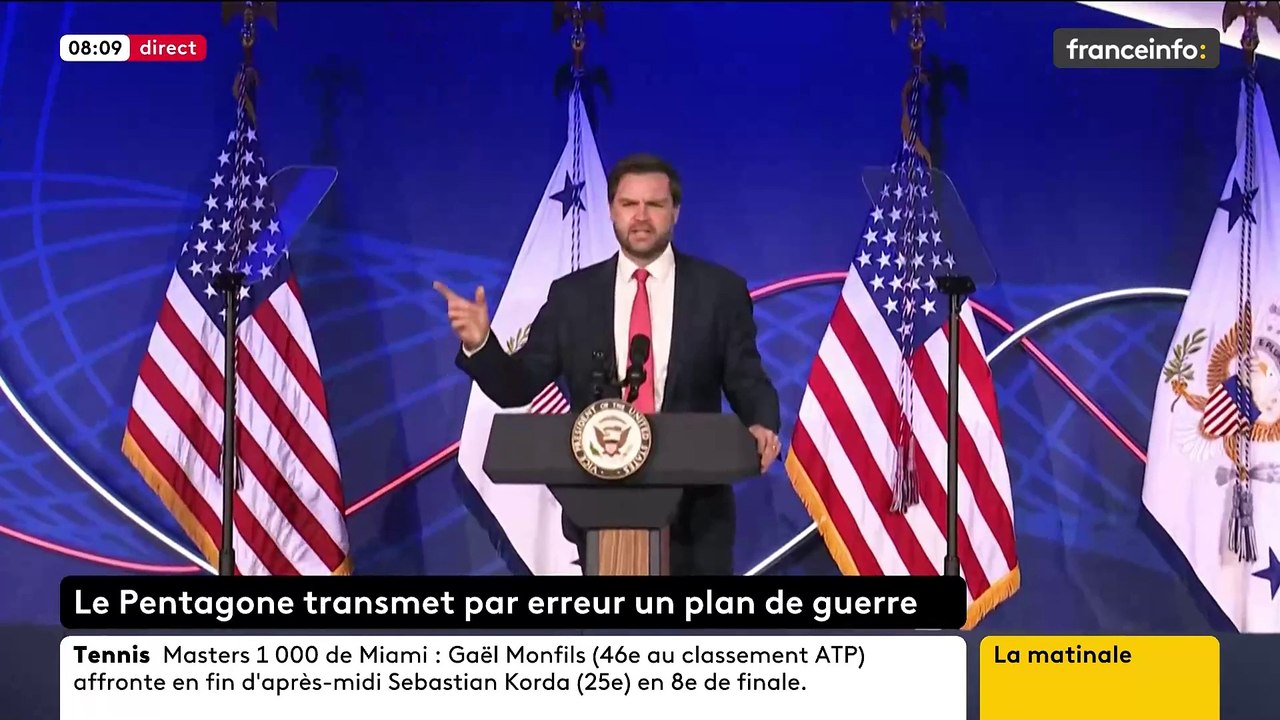 La Maison Blanche a confirmé que le rédacteur en chef du magazine The Atlantic avait été inclus par erreur dans un groupe de discussion ultra-confidentiel de hauts responsables américains