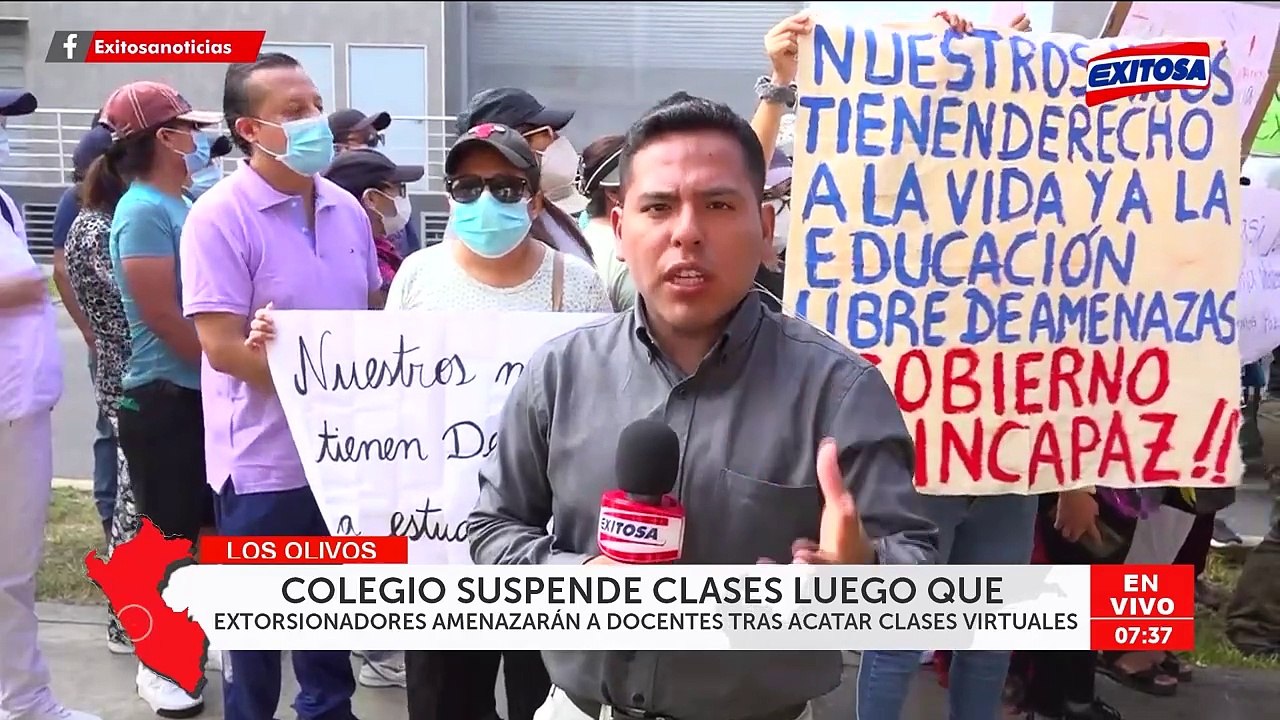 Docentes habrían renunciado ante extorsiones a colegio en Los Olivos: "Enviaron audios de despedida"