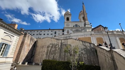 Una española muere en Roma tras caer desde un muro cerca de la escalinata de Plaza España