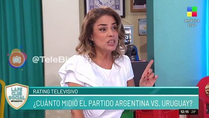 Marina Calabró pone en duda la medición de IBOPE.