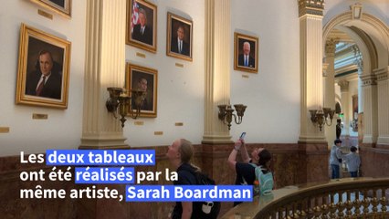 Donald Trump fait enlever un tableau à son effigie, qu'il juge "délibérément déformé"