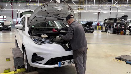 مصنع إعادة تدوير تابع لشركة رينو