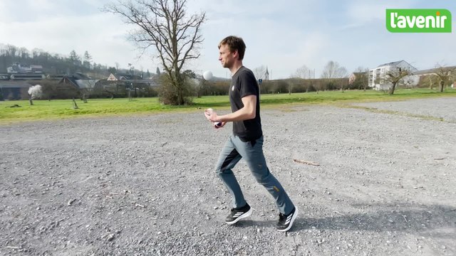 Il va faire le marathon de Namur en jonglant