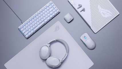 »Moonlight White«: ASUS stellt neue Farbvariante für Mäuse, Tastaturen und mehr vor