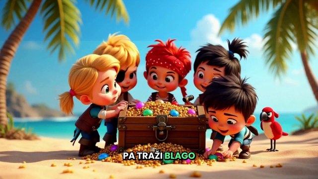 Dečiji Ritam - Pirati Mali Smo Mi (Pesma za decu)