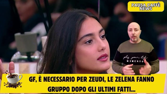 GF, è necessario per Zeudi, le Zelena fanno gruppo dopo gli ultimi fatti...