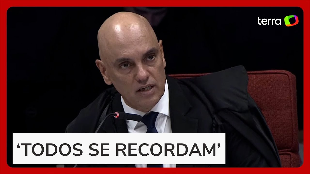 Moraes cita ato de Bolsonaro na Paulista e ironiza: ‘Palavras carinhosas em relação a minha pessoa’
