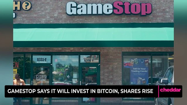 GameStop Says it Will Invest in Bitcoin, Shares Rise