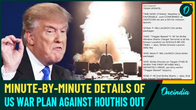 US War Plan Leak BREAKING: Atlantic Reveals Shocking Minute-by-Minute Details of Trump’s Yemen Plan