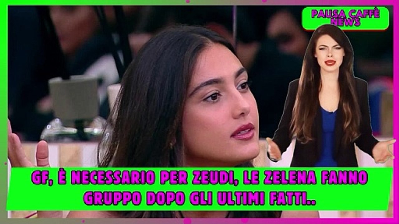 GF, è necessario per Zeudi, le Zelena fanno gruppo dopo gli ultimi fatti..