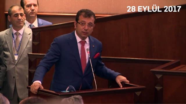 İmamoğlu'nun 2017'deki konuşması: İnşallah bir daha meclis içerisinde seçim yapmak zorunda kalmayız