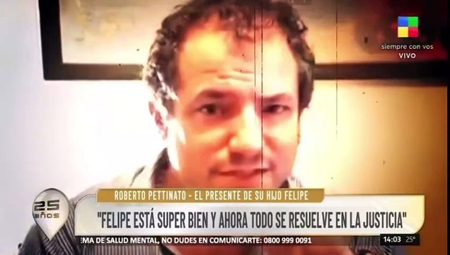 Roberto Pettinato y las polémicas declaraciones sobre sus hijos.