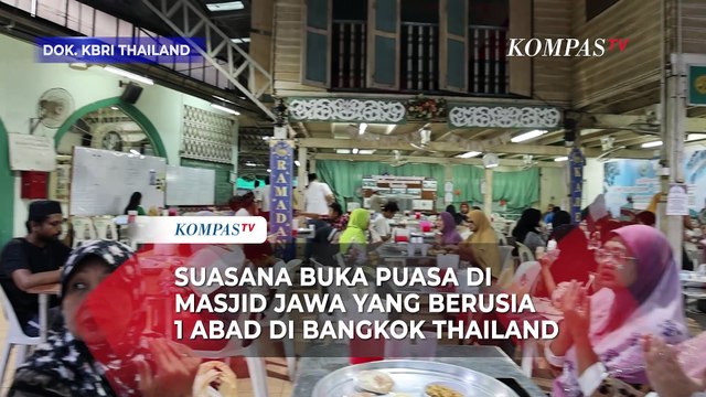 Intip Suasana Buka Puasa di Masjid Jawa Berusia 1 Abad di Bangkok Thailand