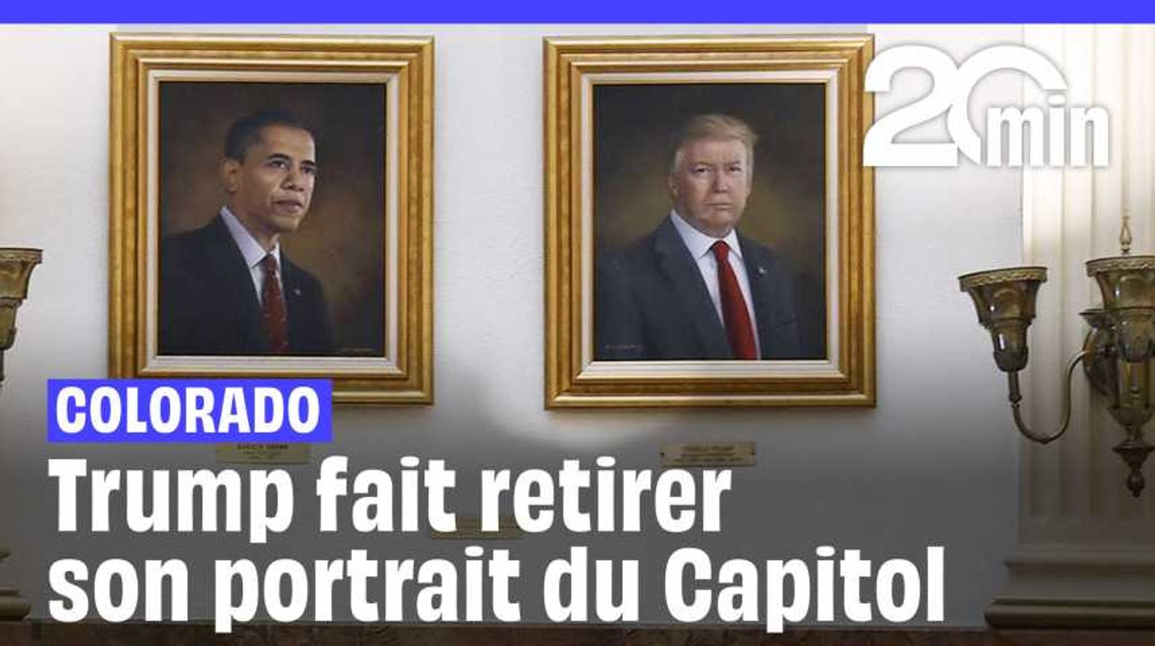 Colorado : Donald Trump fait retirer son portrait « délibérément déformé » du Capitole