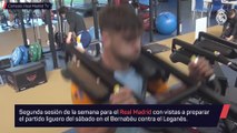 Un Madrid en cuadro prepara el partido del Leganés
