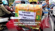 Ada-ada Saja Tulisan Jenaka Mudik Lebaran 2025 di Jalur Pantura, Pemudik: Berbagi Keceriaan di Jalan
