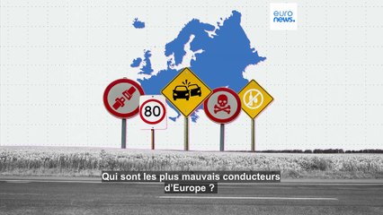 Qui sont les plus mauvais conducteurs d’Europe ?