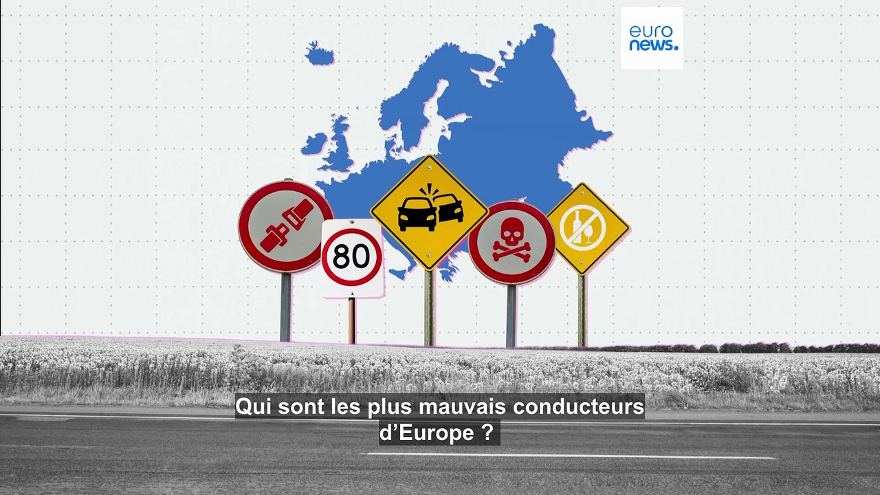 Qui sont les plus mauvais conducteurs d’Europe ?