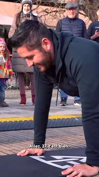 1'000€ pour brûler un maximum de calories en public !!