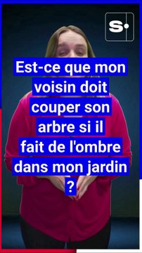 Est-ce que mon voisin doit couper son arbre si il fait de l'ombre dans mon jardin ?