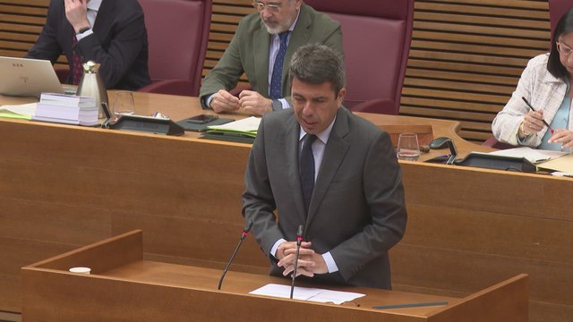 Mazón saca pecho de los presupuestos y carga contra Sánchez por los PGE