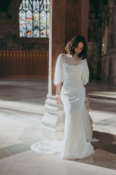 Rolling in Roses Titania dress film for story by Yorkshire Post Fashion Editor Stephanie Smith