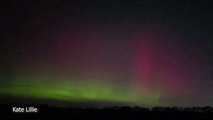 Northumberland's Stunning Northern Lights 🌌 – Will They Be Visible Tonight?