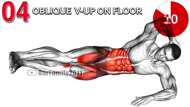 🔥 ULTIMATE V-Cut Abs Workout (10 Min Shredded Obliques & Lower Abs) | Prime Fitness Hub