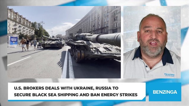U.S. Brokers Deals With Ukraine, Russia to Secure Black Sea Shipping and Ban Energy Strikes