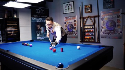 Star du billard « trickshot », Jordan rêve de créer le premier Championnat de France
