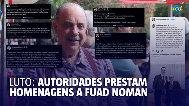 Autoridades prestam homenagens a Fuad