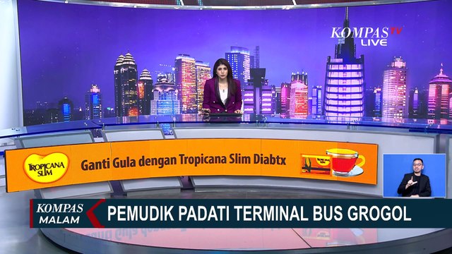 Jelang Lebaran, Terminal Bus Grogol Telah Berangkatkan 1.680 Pemudik | MUDIK LEBARAN 2025