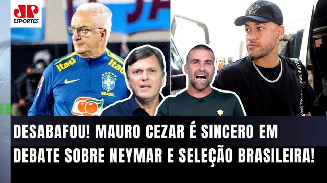 EU NÃO FAÇO PARTE DESSE GRUPO! Pra mim, o Neymar... Mauro Cezar É DIRETO em DEBATE sobre a Seleção